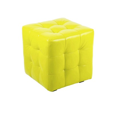 BN-008 Банкетка "Куб-прошитый" Цвет: Жёлтый